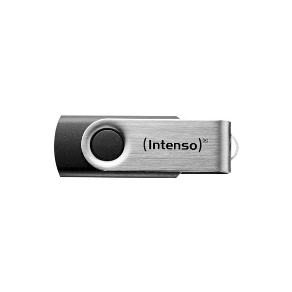 4034303009411 - USB-Stick Basic Line USB 20 schwarz silber 8 GB 4034303009411 Intenso