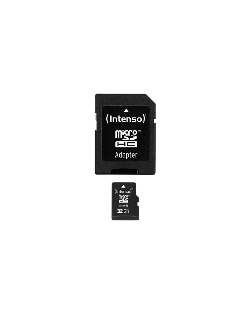 4034303016655 - Speicherkarte 3413480 Micro-SDHC mit SD-Adapter Class 10 bis 25 MB s 32 GB 4034303016655 INTENSO