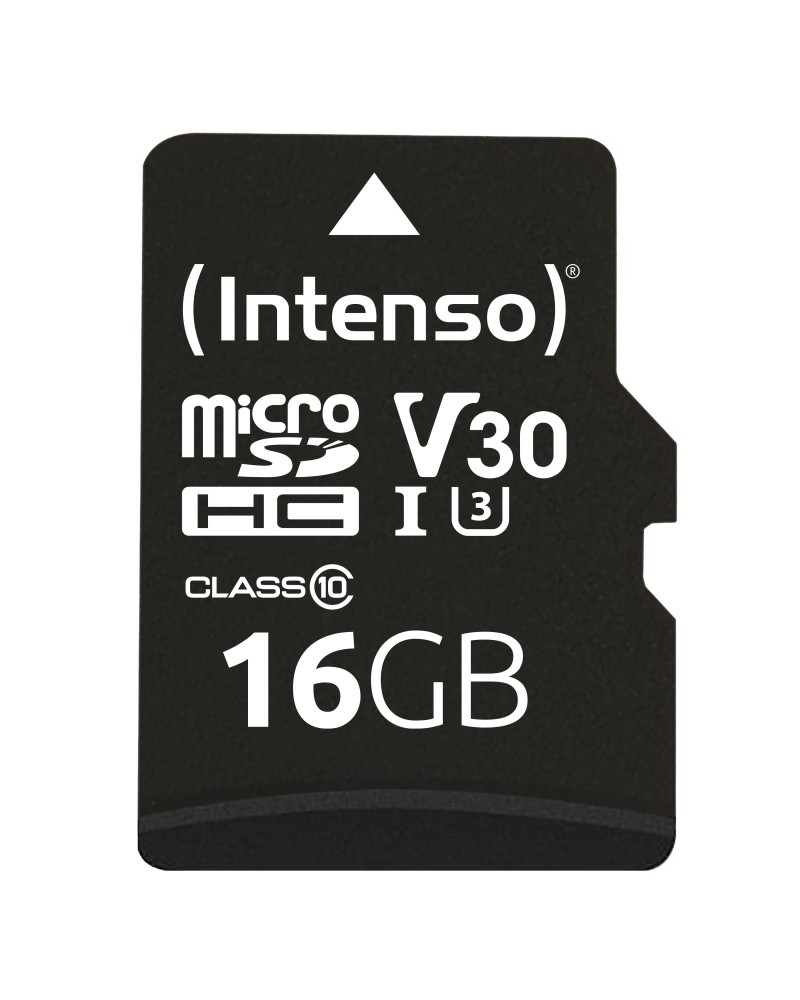 4034303022304 - Speicherkarte Professional 3433470 Micro-SDHC mit SD-Adapter Class 10 bis 90 MB s 16 GB 4034303022304 INTENSO