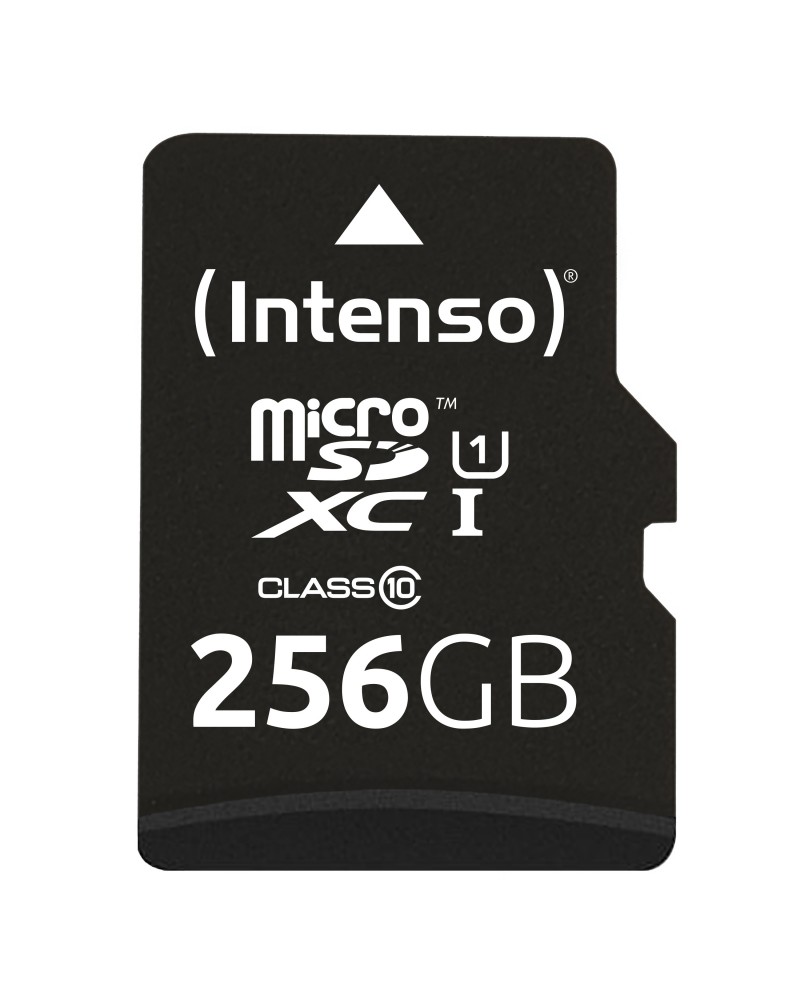 4034303028801 - Speicherkarte Premium 3423492 Micro-SDXC mit SD-Adapter Class 10 bis 90 MB s 256 GB 4034303028801 INTENSO