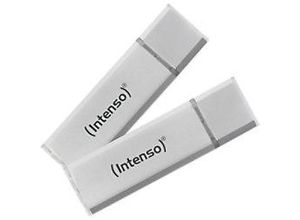 4034303032303 - Ultra Line 32GB usb Drive 32 Doppelpack 2x32GB Silber - Intenso