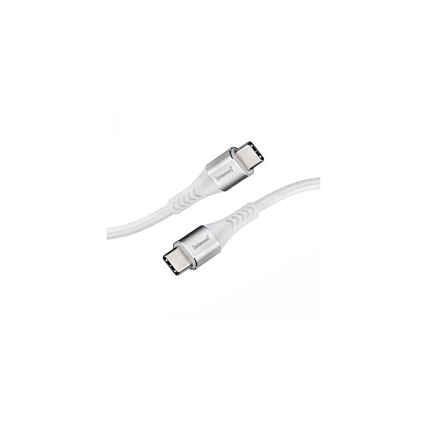 4034303033775 - 5m weiß USB-C   USB-C 60W USB-Kabel C315C Nylon 15m weiß USB-C   USB-C 60W 7901002 4034303033775