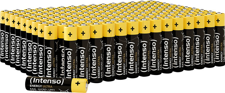 4034303034468 - INTENSO 150X AAA - Energy Ultra Alkaline Batterie AAA (Micro) 150er-Pack