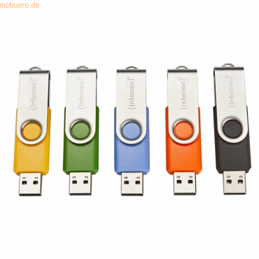 4034303035175 - Intenso USB Flash Drive 20 32GB Basic Line 5pcs