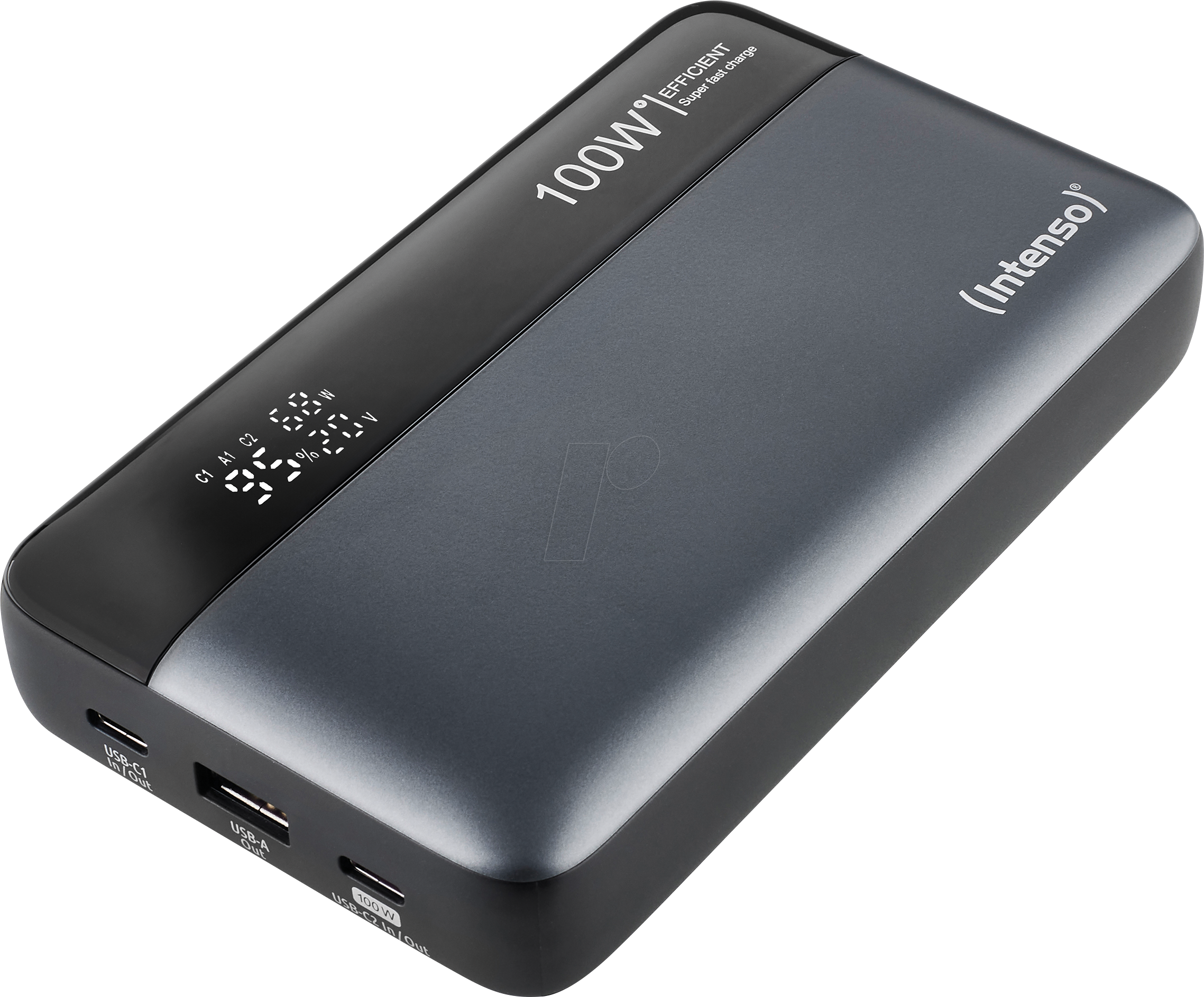 4034303035311 - INTENSO 7350050 - Powerbank HE20000 Li-Po 20000 mAh 100 W PD USB-A USB-C