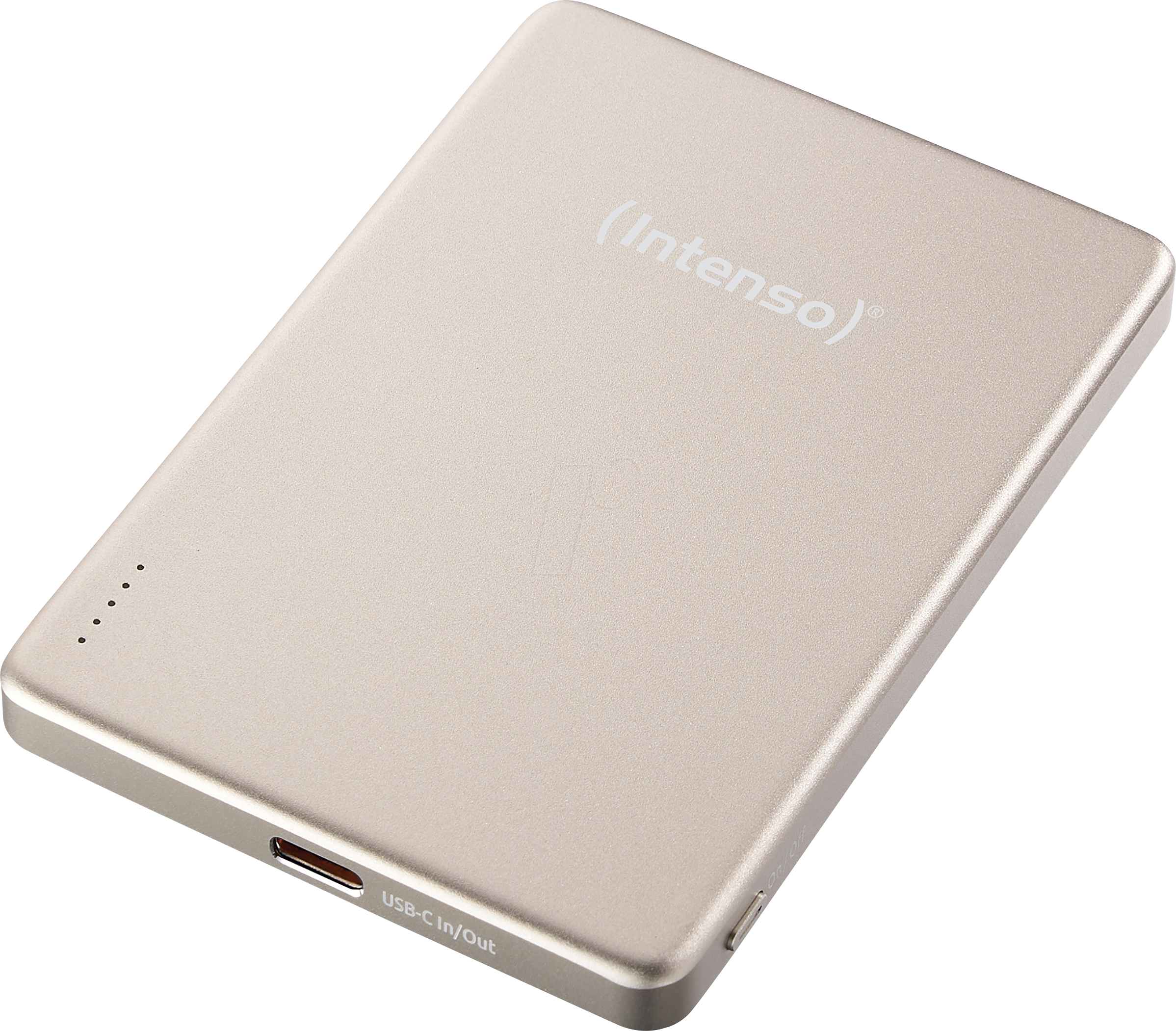 4034303036127 - INTENSO 7344021 - Powerbank MW5000 Li-Po 5000 mAh 20 W MagSafe champagner