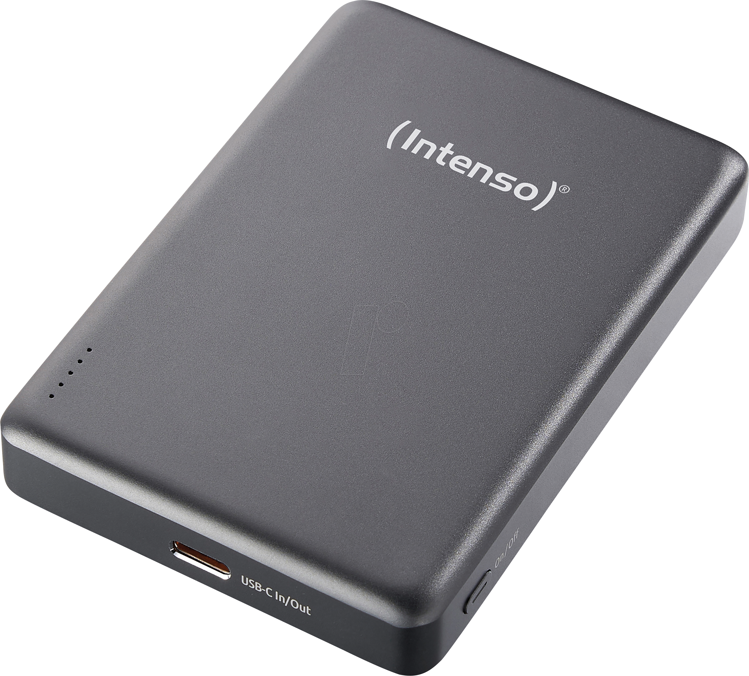 4034303036271 - INTENSO 7344034 - Powerbank MW10000 Li-Po 10000 mAh 20 W MagSafe grau