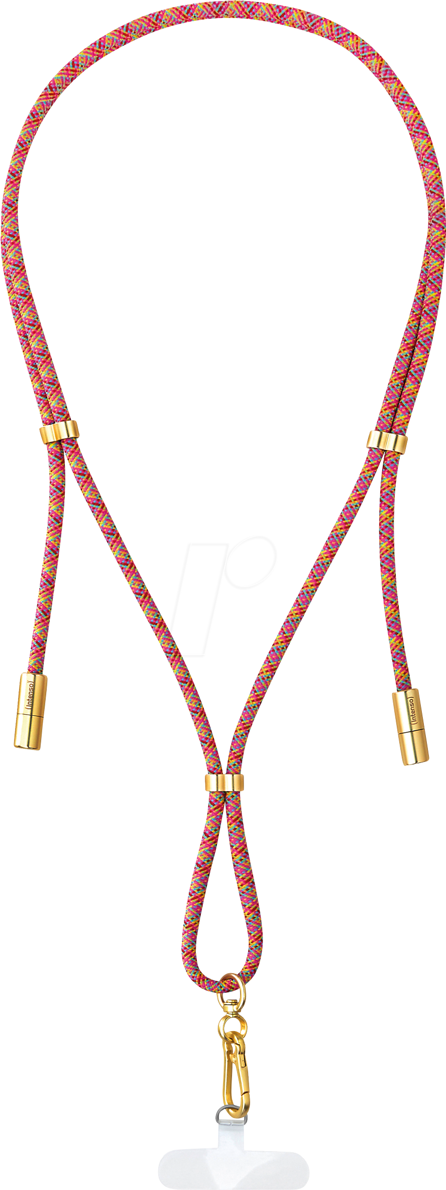 4034303037223 - Charging Lanyard Handykette Ladekabel neon mix Kabellänge 165 m 60 Watt