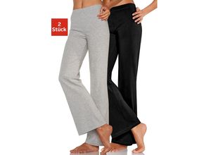 4035156108047 - Große Größen Jazzpants schwarz+grau Gr44 46