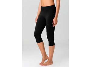 4035156757436 - Große Größen Doppelpack Capri-Leggings weiß+schwarz Gr40 42