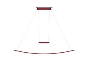 4035162270158 - Lisgo LED-Pendelleuchte rot matt