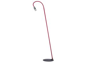 4035162320242 - A little bit colour Stehlampe chrom rot