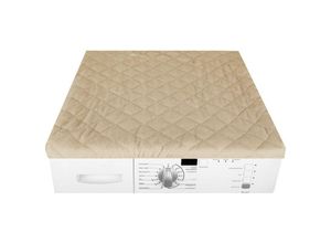 4035179111673 - Bestlivings - Waschmaschinenbezug ( Beige ) 60x60cm mit Gummizug Trocknerbezug Waschmaschinenschonbezug in vielen vers Farben - Trocknerauflage