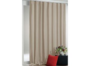 4035179116142 - Arsvita - Verdunkelungsgardine mit Kräuselband Shadow 135 x 175 cm ( Breite x Länge ) in Beige Blackout Gardine in vielen Variationen - Beige