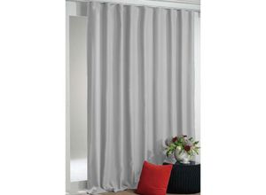 4035179116203 - Arsvita - Verdunkelungsgardine mit Kräuselband Shadow 135 x 245 cm ( Breite x Länge ) in Grau Blackout Gardine in vielen Variationen - Grau