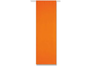 4035179149386 - Arsvita - Flächenvorhang blickdicht - Schiebegardine in BxL 60x245cm ( Orange ) - inkl Beschwerungsstange und Paneelwagen - Vorhang mit Klettband