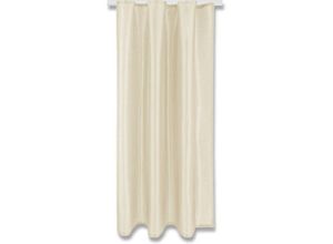 4035179150078 - Arsvita - Blickdichte Beige Gardine Alessia mit Kräuselband in 290x245cm ( BxL ) in vielen Größen und Farben - Beige