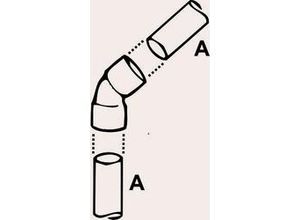 4035300286355 - Bogen 45°   ø 18 mm Bogen - Cornat