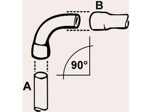 4035300287406 - Bogen 90°   ø 22 mm Bogen - Cornat