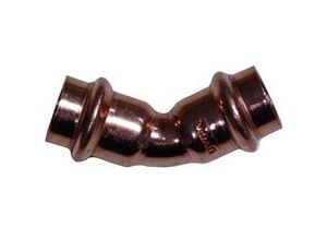 4035300905065 - Cornat Press-Bogen 45° Kupfer ø 18 mm 10 Stück 4035300905065 - Cornat Press-Bogen 45° Kupfer ø 18 mm 10 Stück