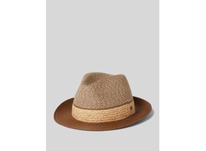 4035419171344 - Strohhut im Colour-Blocking-Design Modell Trilby