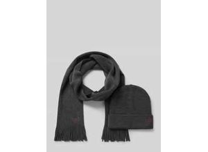 4035419573131 - Set aus Schal und Mütze mit Label-Stitchings