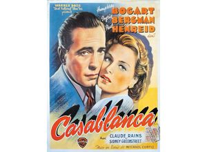 4035519110427 - - Casablanca Poster Humphrey Bogart Ingrid Bergman (French)