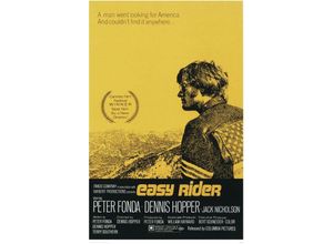 4035519116436 - Easy Rider Poster US one-sheet (yellow)