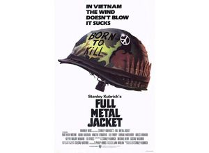 4035519120778 - Full Metal Jacket Poster Helmet