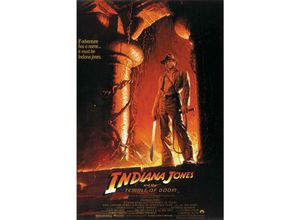 4035519126695 - Indiana Jones Poster Temple Of Doom (arch - gold)