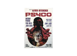 4035519286757 - - Psycho Poster italienisches Motiv (Anthony Perkins Janet Leigh)