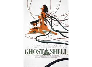 4035519324282 - - Ghost In The Shell Poster Girl Machine Hochwertige Glanzlack Beschichtung