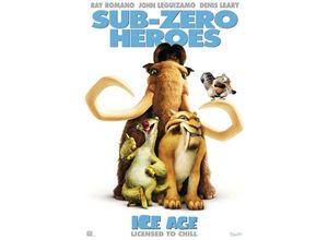 4035519354449 - Ice age Poster Sub-Zero Heroes