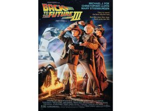 4035519380394 - - Zurück in die Zukunft iii Poster Michael j Fox Christopher Lloyd