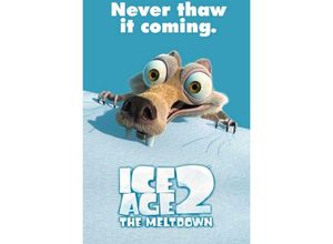 4035519579255 - - Ice Age 2 The Meltdown Poster Scrat Never thaw it coming