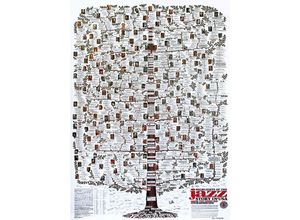 4035519903074 - - Highlights of the Jazz Story in usa Poster Jazz-Family-Tree (Stammbaum des amerikanischen Jazz)