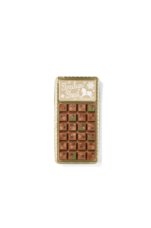 4035532705488 - Taschen-Adventskalender Edelvollmilchschokolade 30g