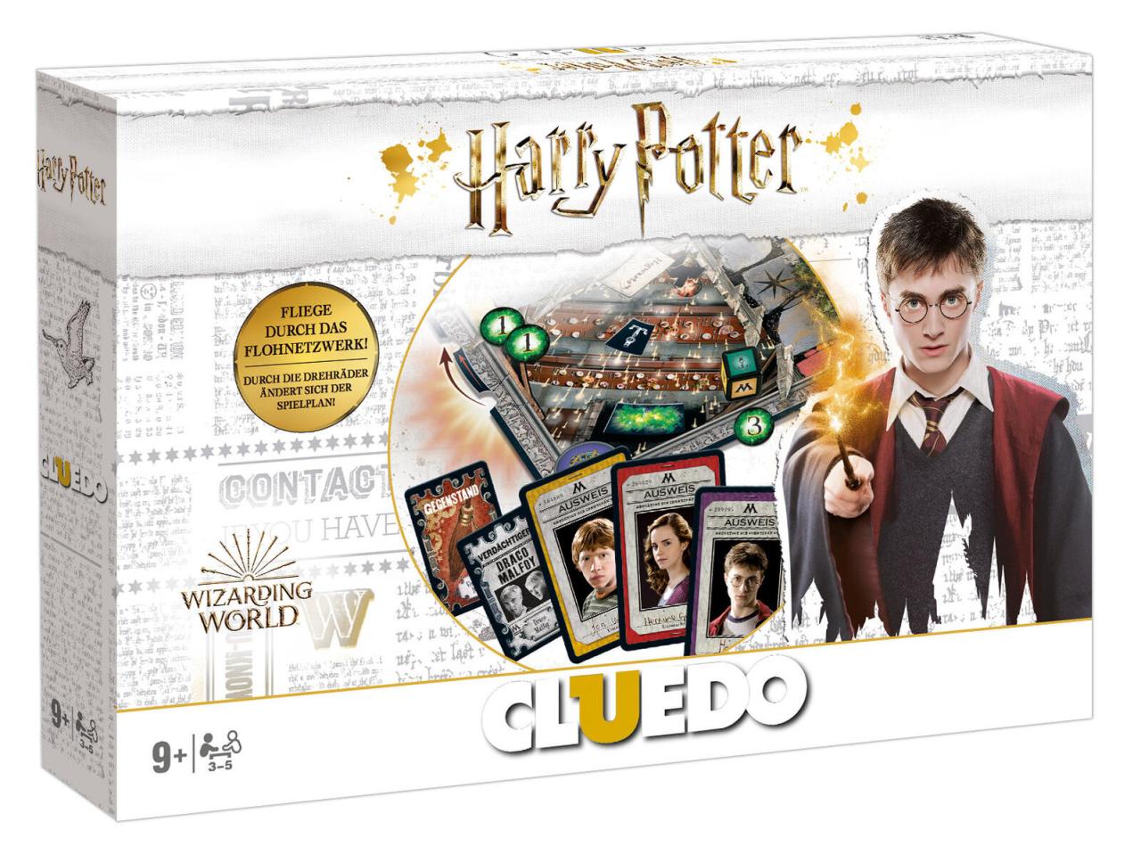 4035576011767 - Cluedo Harry Potter Brettspiel Gesellschaftsspiel Edition Sonderedition weiß Deutsch