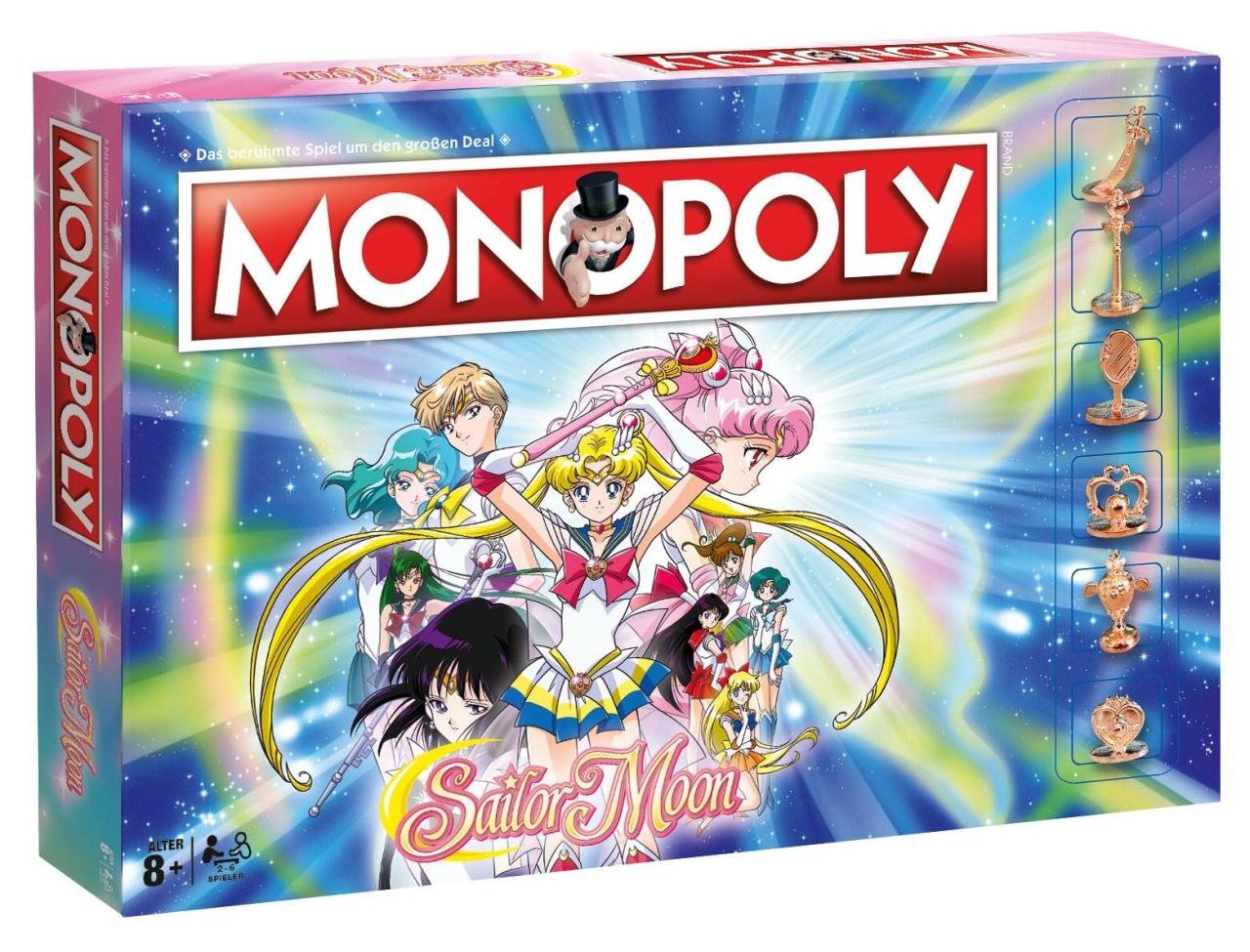 4035576044789 - Monopoly Sailor Moon Edition Spiel Gesellschaftsspiel Brettspiel