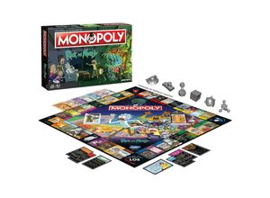 4035576045069 - Monopoly Rick and Morty Edition Brettspiel Gesellschaftsspiel Spiel deutsch