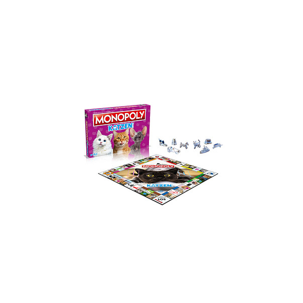 4035576048527 - Monopoly - Katzen Brettspiel Gesellschaftsspiel Spiel Tiere 4035576048527 - Monopoly - Katzen Brettspiel Gesellschaftsspiel Spiel Tiere