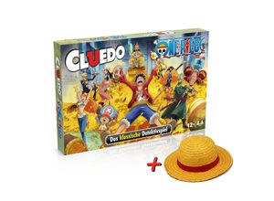 4035576098973 - Cluedo - One Piece inkl Ruffy Strohhut Spiel Gesellschaftsspiel Brettspiel deutsch