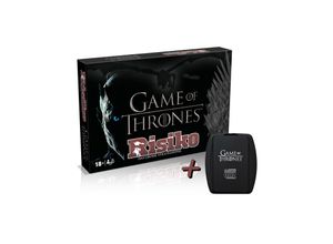 4035576098980 - Game of Thrones - Risiko (Collectors Edition) + Top Trumps Quiz Gesellschaftsspiel Brettspiel Strategiespiel