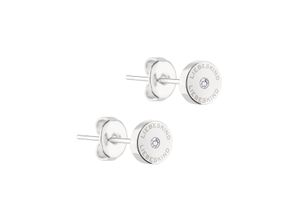 4035608756444 - Paar Ohrstecker LIEBESKIND BERLIN Schmuck Geschenk Edelstahl Ohrringe Kreis LJ-0546-E-07 LJ-0549-E-07 Gr Edelstahl silberfarben (edelstahlfarben weiß kristallweiß) Damen mit Zirkonia (synth)