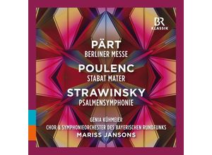 4035719002010 - Pärt-Poulenc-Strawinsky - Kühmeier Jansons BRSO (CD)