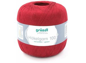 4036014005928 - Häkelgarn 100 g rotbraun Handarbeit - Gründl