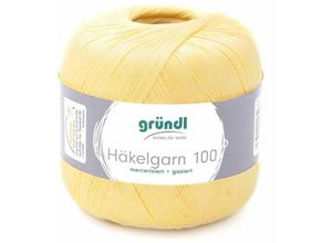 4036014005966 - Häkelgarn 100 g pastellgelb Handarbeit - Gründl