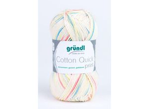 4036014022338 - Wolle Cotton Quick print 50 g baby multicolor Handarbeit - Gründl