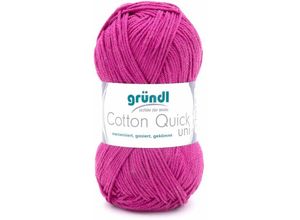 4036014132068 - Wolle Cotton Quick 50 g uni orchidee Handarbeit - Gründl