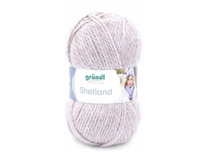 4036014135984 - Wolle Shetland 100 g mocca melange Handarbeit - Gründl